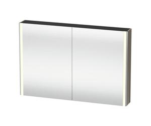 Duravit Duravit Uni-Armoire miroir XSquare prise CH 120x80x15,5cm, 2 portes, LED, mural Quantité:1