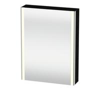 Duravit Duravit Universal Armoire miroir XSquare 60x15,5x80cm, 1 porte, LED, à gauche, blanc œuf Quantité:1