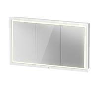 Duravit Duravit Vis pour panneau aggloméré avec butée de porte L-Cube LED, 120x70x15,5 cm, blanc mat Quantité:1