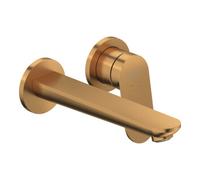 Duravit Duravit Wave Set de montage prêt Mitigeur lavabo à levier unique UP, bec 202 mm, bronze brossé Quantité:1