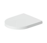 Duravit Duravit WC-Sitz Me by Starck sans abattant frein de chute, blanc mat, charnières ES Quantité:1