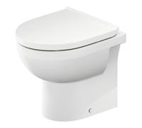 Duravit Duravit WC sur pied, cuvette profonde No. 1 Compact 37x48 cm, 4,5 l, évac. horizont., sans bride, blanc Quantité:1