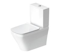 Duravit Duravit WC sur pied DuraStyle, chasse profonde 37x70,5 cm, 4,5 l, entrée variable, blanc Quantité:1