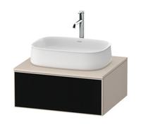 Duravit Duravit Zencha Meuble sous-lavabo 65x55 cm, 1 tiroir, verre, Lini/m, k EinrSy Quantité:1