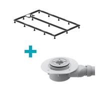 Duravit DuroCast Set pour support de receveur de douche, 791105000000000+791243000000000,
