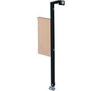Duravit Élément d'extension DuraSystem WD6013000000 23,8 x 114,8 cm, pré-assemblé, revêtement par poudre