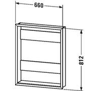 Duravit élément du système de montage de meubles LM987500000