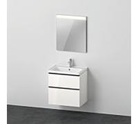 Duravit Ensemble de meubles D-Neo DE011202222 650mm, Weiß Hochglanz