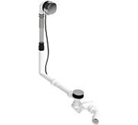 Duravit Ensemble d'évacuation/trop-plein 792217000001000 d= 5,2 cm, longueur de câble Bowden 70 cm, avec remplissage de baignoire, chromé
