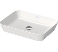 Duravit évier Cape Cod, 550x400 mm, sans table de robinetterie, sans trop-plein, 23475500001, Couleur: Couleur intérieure blanche, couleur extérieure blanche, avec Wondergliss