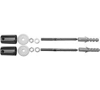 Duravit Fixation Duravit, pour le montage de la céramique sans grille articulée, chromé, 0067121000