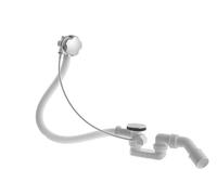Duravit - Garniture de vidage et de trop-plein pour baignoire, bowden, chrome 791287000001000