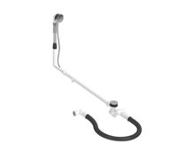 Duravit Garniture de vidage et trop-plein Quadroval 792210000001000 Câble Bowden 110 cm Ø5,2 chrome