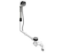 Duravit Garniture de vidage et de trop-plein Quadroval 792216 d=5,2 cm Bowden 70 cm chrome