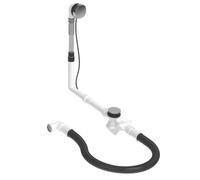 Duravit - Garniture de vidage et de trop-plein pour baignoire, bowden, chrome 792218000001000