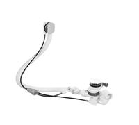 Duravit - Garniture de vidage et trop-plein pour baignoire avec remplissage, chrome 791231000001000