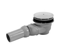 Duravit - Garniture de vidage pour receveurs de douche, sortie horizontale, chrome 790263000000000