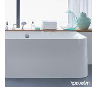 Duravit baignoire Happy D.2 700316000000000 180 x 80 cm, blanc, coin gauche, panneau acrylique
