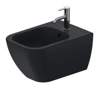 Duravit Happy D.2 - Bidet suspendu, 365x540 mm, trou pour robinetterie, anthracite mat 2258151300