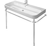 Duravit Happy D.2 console en métal 0030791000 pour lavabo, réglable en hauteur +5 cm, chrome