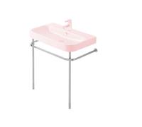 Duravit Happy D.2 - Console métallique pour lavabo, chromée 0030281000