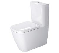 Duravit Happy D.2 - Cuvette à poser, Vario évacuation, avec HygieneGlaze, blanc 2134092000