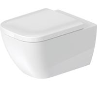 Duravit WC suspendu Happy D.2 - sans bord, à fond creux, 540 mm, fixation non apparente, blanc