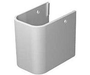 Duravit Happy D.2 demi-colonne 0858280000 pour lavabo, blanc