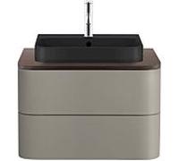 Duravit Happy D.2 Plus Meuble sous-vasque sur console suspendu, 650x480 mm, 2 tiroirs, pour vasque à poser, HP496009292
