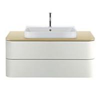 Duravit Meuble sous-vasque Happy D.2 Plus HP497103939 - 1000×550 mm, 2 tiroirs, pour vasque à poser