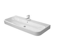 Duravit Lavabo Happy D.2 120 x 50,5 cm rectangulaire classique de meuble blanc brillant 2318120027