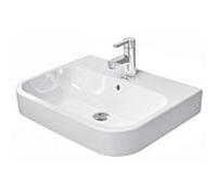 Duravit Happy D.2 vasque 2315600000 60 x 47,5 cm, blanche avec trop - plein et de trous