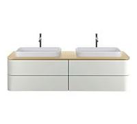 Duravit Happy D.2 lavabo 60x40 cm rectangulaire à poser blanc brillant 2359600000