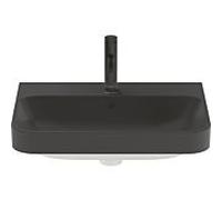 Duravit Happy D.2 lavabo 2360601300 60 x 46 cm, sol, 2000 trou de coulée, avec trop - plein, de robinetterie, anthracite mat