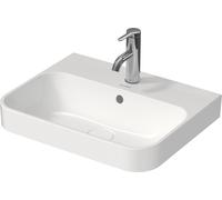 Duravit Happy D.2 lavabo 50x40 cm rectangulaire à poser blanc brillant 2360500000