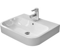 Duravit Happy D.2 lavabo 60x46 cm semi-circulaire à poser blanc brillant 2315600000