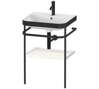 Duravit Happy D.2 lavabo avec console 57.5 cm blanche HP4735O2222
