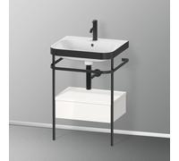 Duravit Happy D.2 Lavabo avec support, 1 tiroir, HP4740O2222, c-bonded