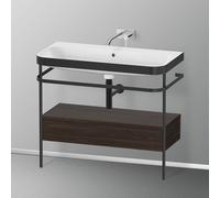 Duravit Happy D.2 Lavabo avec support, 1 tiroir, HP4743N6969, c-bonded