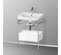 Duravit Happy D.2 Lavabo avec support, 1 tiroir, HP4840O2222, c-shaped