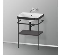 Duravit Happy D.2 Lavabo avec support, HP4735N8080, c-bonded