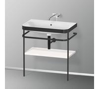 Duravit Happy D.2 Lavabo avec support, HP4737N2222, c-bonded