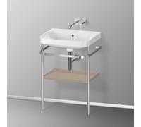 Duravit Happy D.2 Lavabo avec support, HP4835N7575, c-shaped