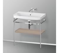 Duravit Happy D.2 Lavabo avec support, HP4837N7575, c-shaped