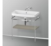 Duravit Happy D.2 Lavabo avec support, HP4837N9292, c-shaped