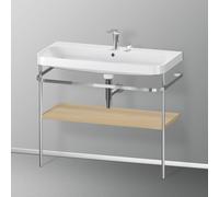 Duravit Happy D.2 Lavabo avec support, HP4838E7171, c-shaped