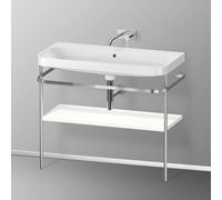 Duravit Happy D.2 Lavabo avec support, HP4838N3636, c-shaped