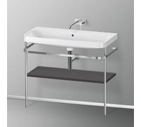 Duravit Happy D.2 Lavabo avec support, HP4838N8080, c-shaped