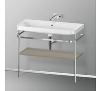Duravit Happy D.2 Lavabo avec support, HP4838N9292, c-shaped