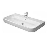 Duravit Happy D.2 lavabo pour meuble 2318100027 100 x 50,5 cm, blanc, 1 trou pour robinet, moulu